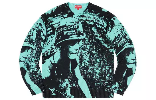 Осень/Зима19 Свитер Унисекс Supreme