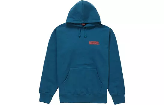Осень/Зима19 Толстовка Унисекс Supreme, синий
