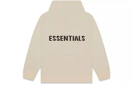 Осень/Зима20 Толстовка Унисекс Хаки Fear Of God Essentials, хаки