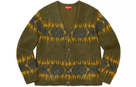 Осень/Зима22 Свитер унисекс Supreme, бежевый