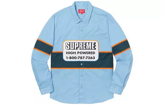 Осень/Зима 19 Рубашка Унисекс Supreme