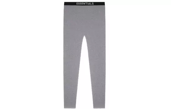 Осень-зима 2020 Повседневные брюки унисекс темно-серые Fear Of God Essentials, темно-серый