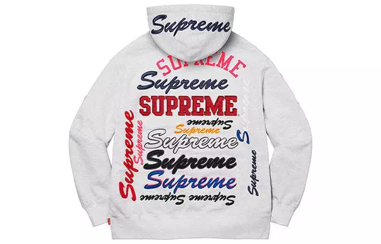 Осень/Зима 21 Толстовка унисекс Supreme, фиолетовый