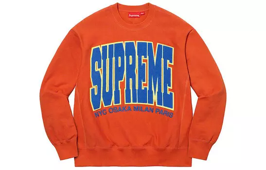 Осень/Зима 21 Толстовка унисекс Supreme, фиолетовый