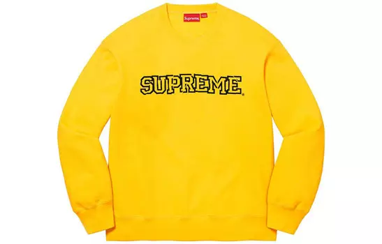Осень/Зима 21 Толстовка унисекс Supreme, зеленый