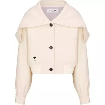 Осень-зима 24 Куртка женская Экрю DIOR, Ecru