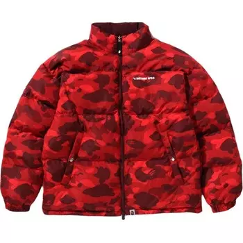 Осень/Зима 24 Пуховик мужской A Bathing Ape, фиолетовый