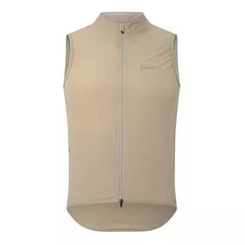 Жилет унисекс Mountainpeak велосипедный на молнии с логотипом, хаки