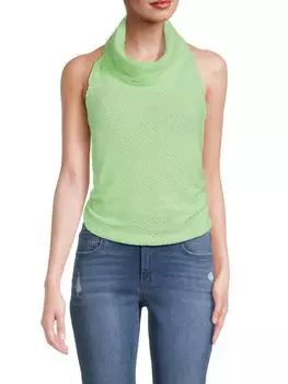 Осенний топ с капюшоном Angst Free People, цвет Light Green