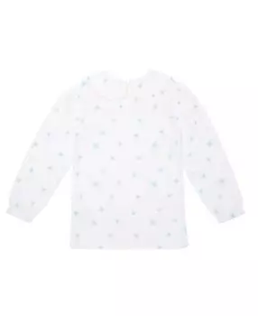 Ошейник Питера Пэна для маленькой девочки и маленького мальчика - Снежинка Dotty Dungarees