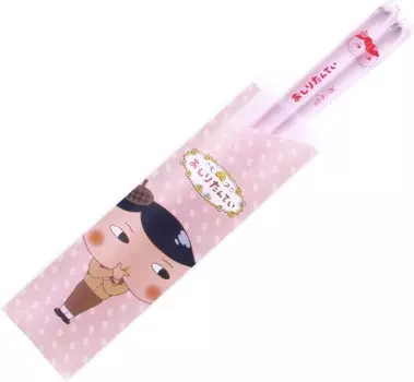 Oshiritantei 491541 Прозрачные палочки для еды, S, светло-розовые Kaneshotouki, Lightpink