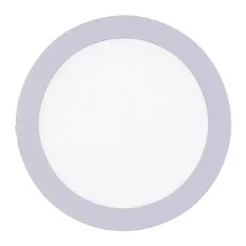 OSKAR Leuchten Direkt встраиваемый/накладной светильник, серебристый 1xLED панель 20Вт 3000К внутренний свет, IP2013541 LeuchtenDirekt, серебро