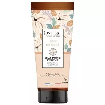 Osmae Delice De Karite Шампунь и гель для душа 200 мл для лица, тела и волос Markenlos