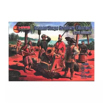Османская осадная артиллерия (миномет), XVII Century Miniatures (1:72) (Mars Figures)