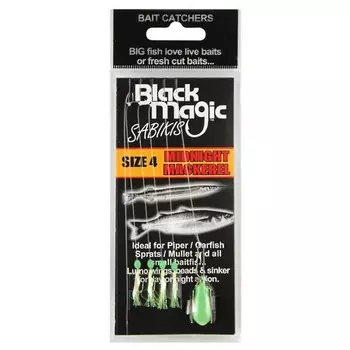 Оснастки Black Magic Sabiki, зеленый