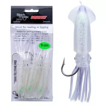 Оснастки Black Magic Squidly 90 mm, прозрачный