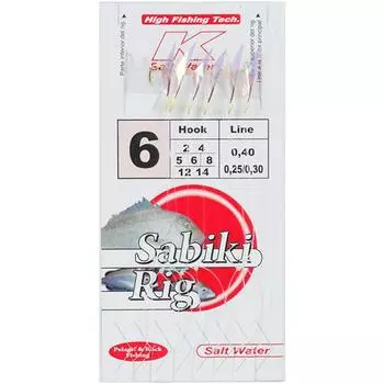 Оснастки Kali Sabiki Rig SQ 6022, серый