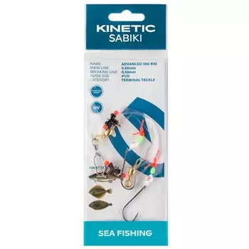 Оснастки Kinetic Sabiki Advanced 360, синий