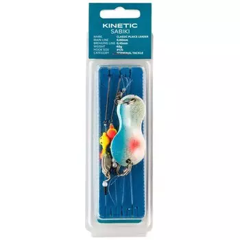 Оснастки Kinetic Sabiki Classic Plaice Leader 80g, синий