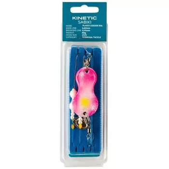 Оснастки Kinetic Sabiki Plaice Leader 80g, прозрачный