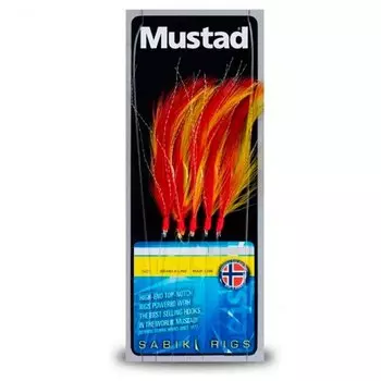 Оснастки Mustad Feather Trace, разноцветный