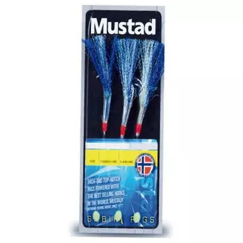 Оснастки Mustad Flasher 3 Hooks, разноцветный