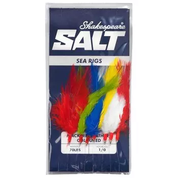 Оснастки Shakespeare Mackerel Feathers, разноцветный
