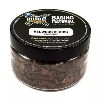 Основа Grit — обломки красного дерева, Basing Materials & Weathering