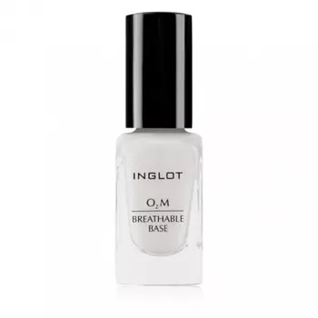 Основа под лак для ногтей o2m breathable base Inglot, 11 мл