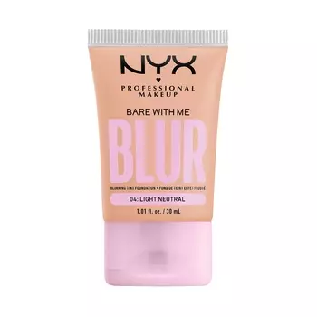Основа под макияж bare with me blur Nyx Professional Makeup, цвет nr. 04: light neutral, 30 мл