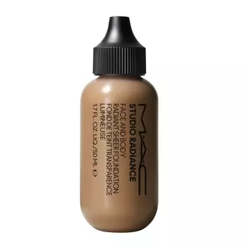 Основа под макияж для лица и тела studio radiance face and body radiant sheer foundation Mac, цвет nr. n5, 50 мл