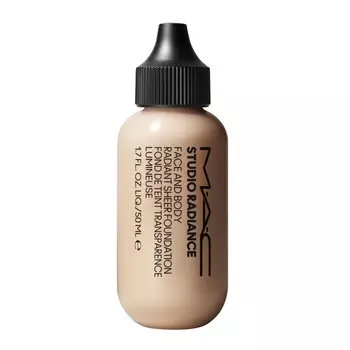 Основа под макияж для лица и тела studio radiance face and body radiant sheer foundation Mac, цвет nr. w1, 50 мл