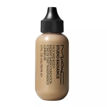 Основа под макияж для лица и тела studio radiance face and body radiant sheer foundation Mac, цвет nr. c3, 50 мл