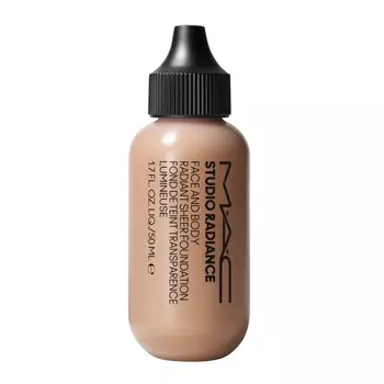 Основа под макияж для лица и тела studio radiance face and body radiant sheer foundation Mac, цвет nr. w2, 50 мл