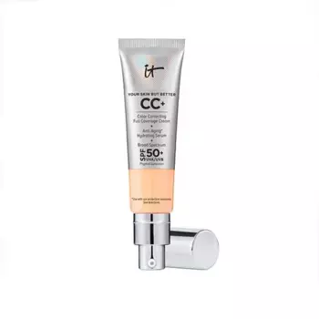 Основа под макияж с полным покрытием Cc+ Cream Full-Coverage Foundation With Spf 50+ It Cosmetics, цвет light medium