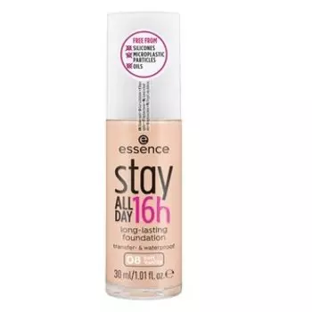 Основа стойкого действия 16 часов, оттенок 08 Soft Vanilla, 30 мл Essence, Stay All Day