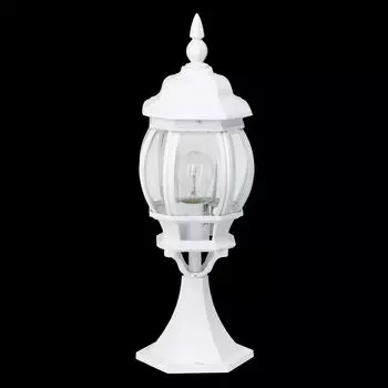 Основание для наружного освещения, высота 50 см, E27, макс. 60 Вт, литой алюминий/стекло. Lightbox, белый