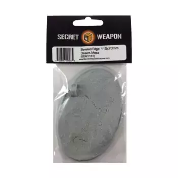 Основание со скошенной кромкой 115x70 мм — Desert Mesa, Miniature Bases - Desert Mesa