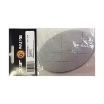 Основание со скошенной кромкой 150x70 мм — плитняк, Miniature Bases - Flagstone
