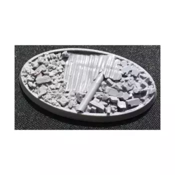 Основание со скошенной кромкой 65x30 мм — Urban Rubble, Miniature Bases - Urban Rubble
