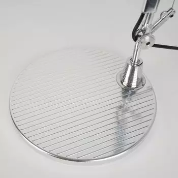 Основание стола Artemide Tolomeo Base 23см, глянцевый алюминий