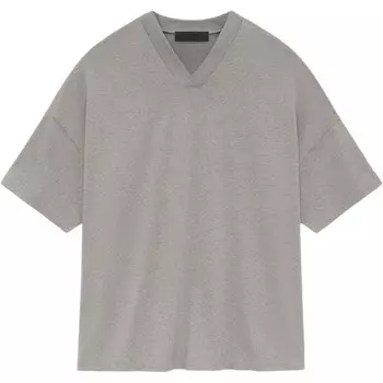 Основная коллекция V-образный вырез Fear Of God Essentials, серый