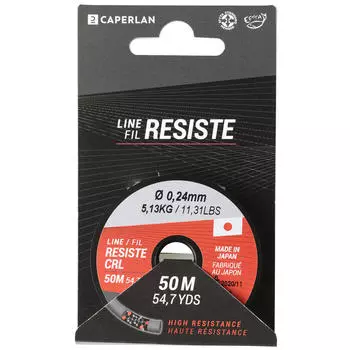 Основная леска леска Line Resist CRL 50 M 0,08 мм CAPERLAN