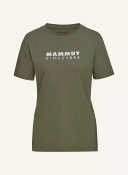 Основной логотип футболки Mammut, зеленый
