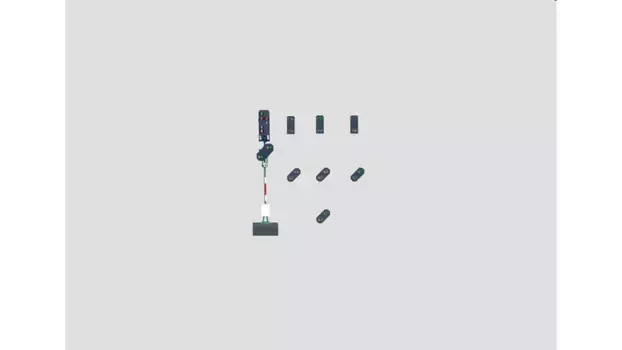 Основной световой сигнал со световым сигналом опережения h0 Mrklin