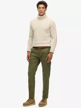 Основные брюки-карго Superdry, цвет Authentic Khaki