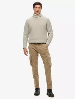 Основные брюки-карго Superdry, цвет Tan Khaki