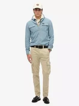 Основные брюки-карго Superdry, песочный