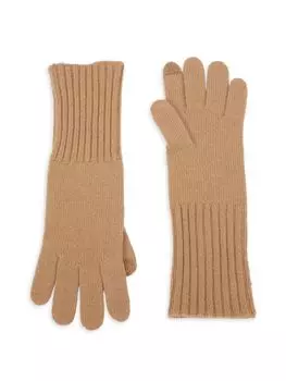 Основные кашемировые перчатки Saks Fifth Avenue, цвет Color