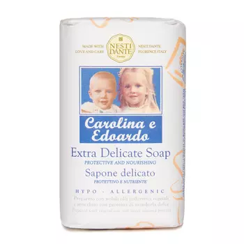 Особо нежное мыло для младенцев extra delicate baby soap bar Nesti Dante, вес 250 гр.